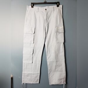 Krost Safari Cotton Canvas Trouser Pant‎ Blue Women's Large